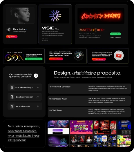 Demonstração da Página